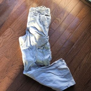 Gap Boys Khaki Cargo Pants Sz 8 Slim